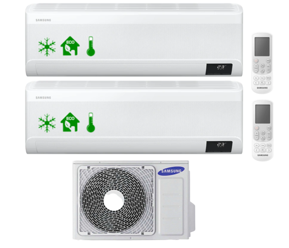 Conjunto Samsung Comfort 9000 BTU Multisplit